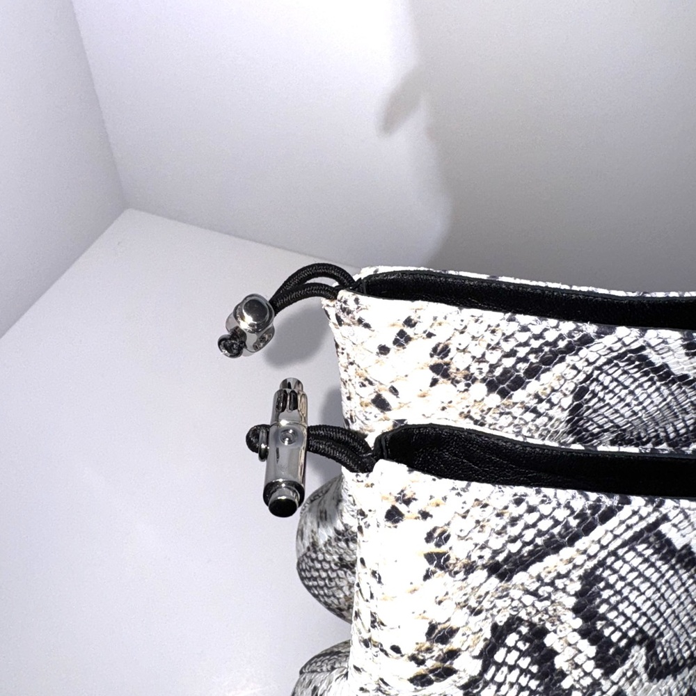 Longchamp Python Print Ankle Boots - image 2